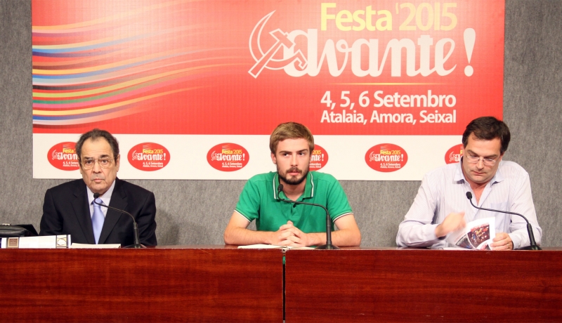 Apresentação da edição de 2015 da Festa do Avante!