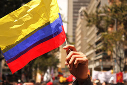 Solidariedade com o povo colombiano