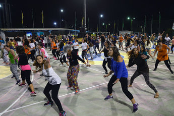 Aula Aberta de Zumba