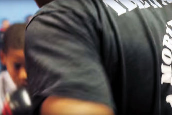 Demonstração de Kickboxing