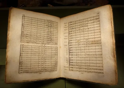 Primeira edição impressa da 9.ª Sinfonia em 1826