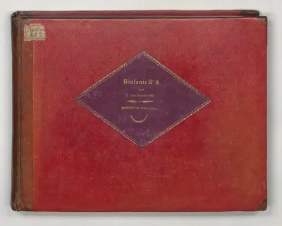 Manuscrito autografado da 9.ª Sinfonia — Library of Congress : Berlin State Library