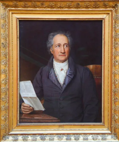 Retrato de Goethe por Joseph Karl Stieler