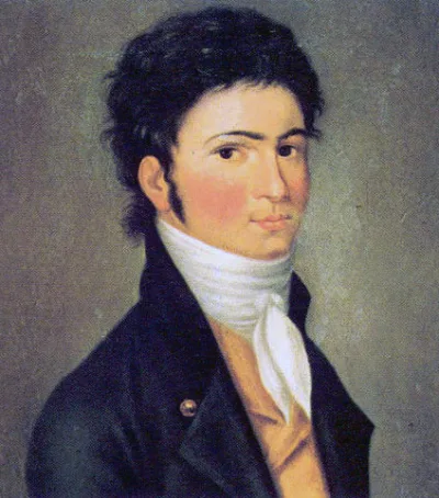 Carl Traugott Riedel — Beethoven jovem, 1801