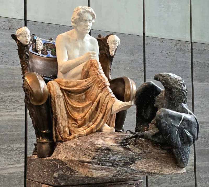 Beethoven de Max Klinger, 1902, Leipzig